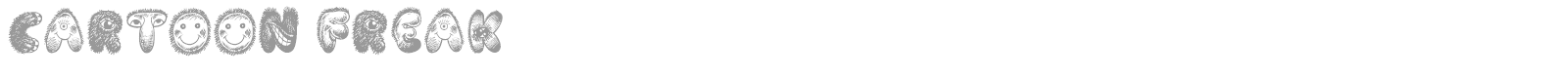 Cartoon Freak font preview